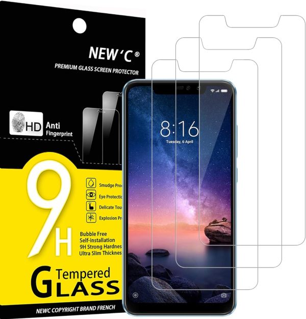Protection d'écran Verre trempé Redmi Note 6 Pro