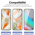 Protection d'écran Verre trempé Pixel 10 / Pixel 10 Pro / Pixel 9 - PT01