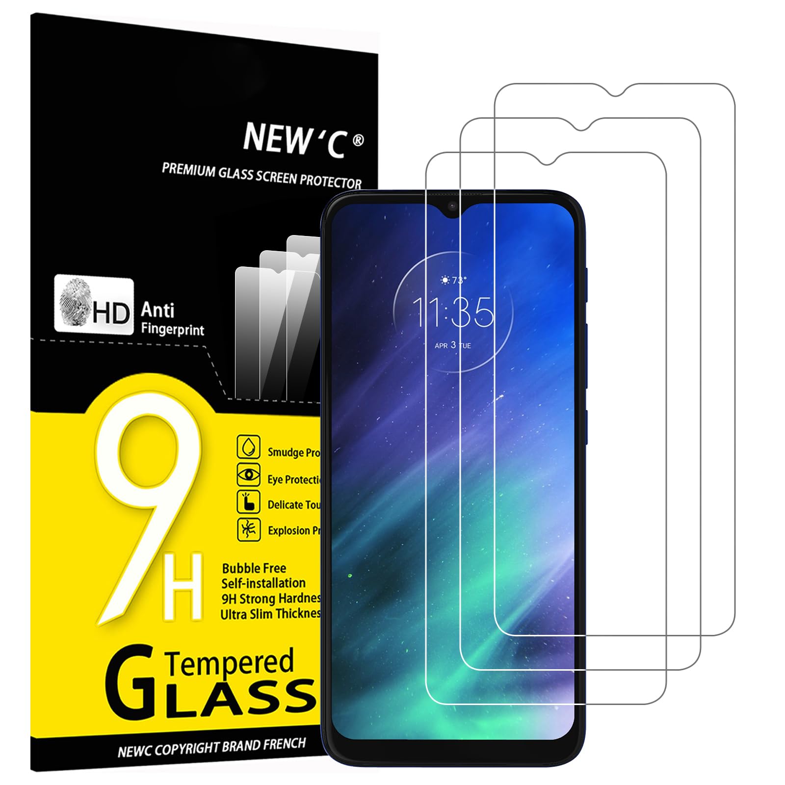 71v2tuYh1ZL.jpg Protection d'écran Verre trempé One Fusion