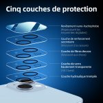 Protection d'écran Verre trempé iPhone 14 Plus - PT02