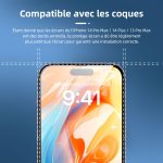 Protection d'écran Verre trempé iPhone 14 Pro Max / iPhone 14 Plus / iPhone 13 Pro Max - PT03