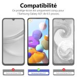 Protection d'écran Verre trempé Galaxy A21 - PT01