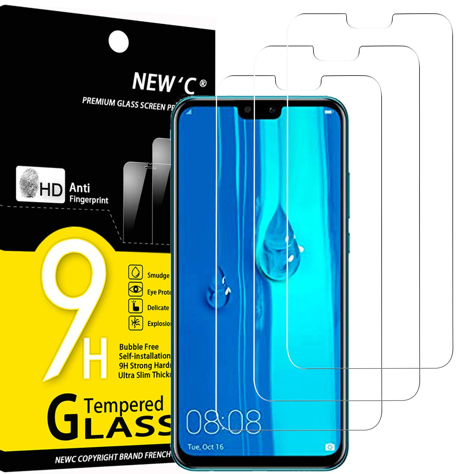 71zdDzWJ5kL-1.jpg Protection d'écran Verre trempé Huawei Y9 Prime 2019 / Enjoy 10 Plus