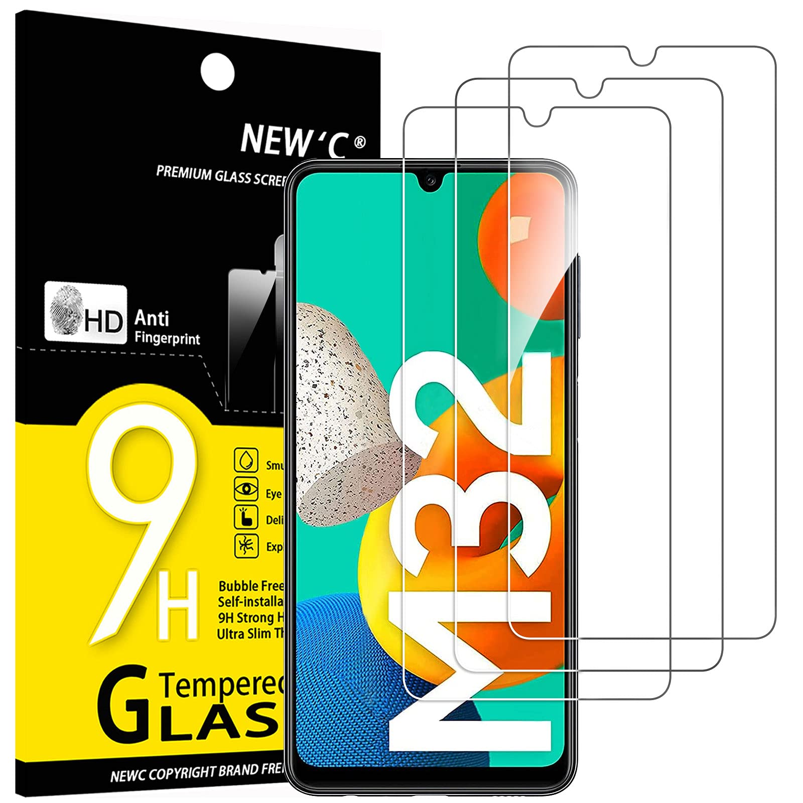 71zqzJ7OtqL.jpg Protection d'écran Verre trempé Galaxy M32 5G