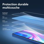 Protection d'écran Verre trempé Redmi Note 8 Pro / Redmi 9 - PT05
