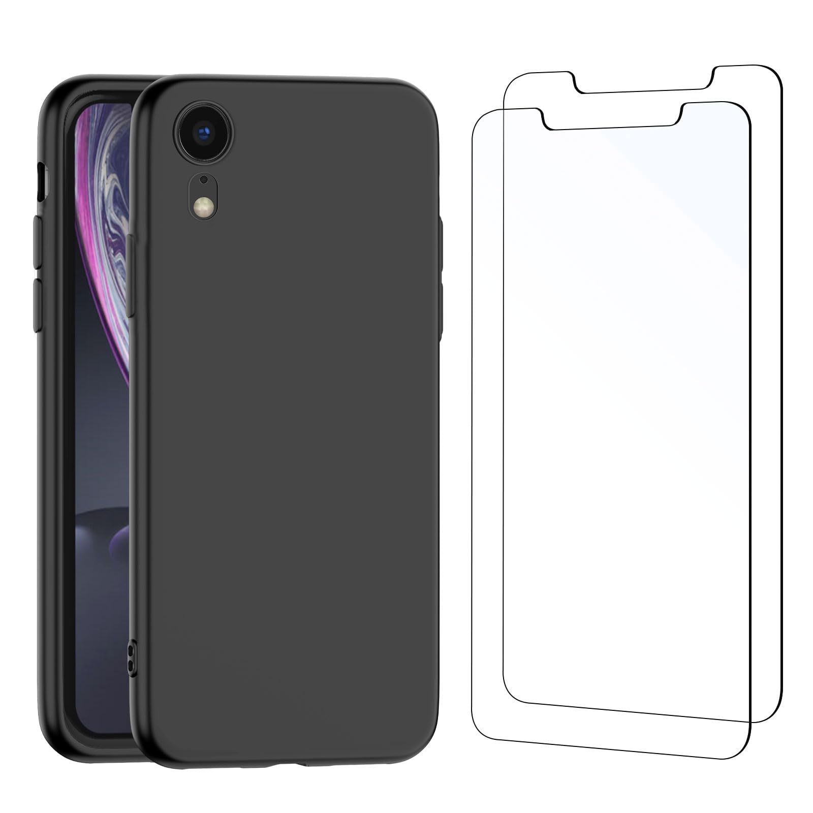 51bPcIcsfSL.jpg Protection d'écran Verre trempé iPhone XR