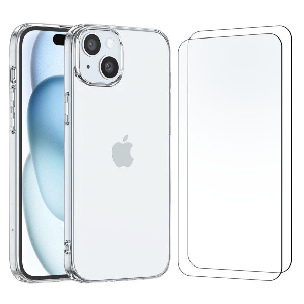 Autre Verre trempé iPhone 15 Plus