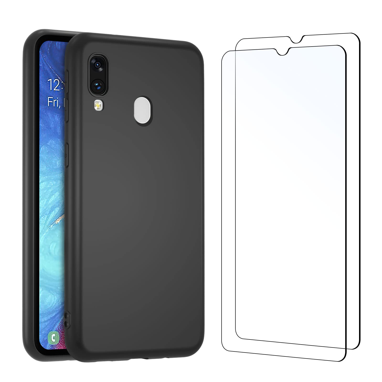 6191iYchAFL.jpg Protection d'écran Verre trempé Galaxy A20e