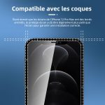 Protection d'écran Verre trempé iPhone 12 Pro Max - PT06