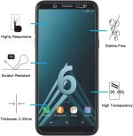 Protection d'écran Verre trempé Galaxy A6 - PT01