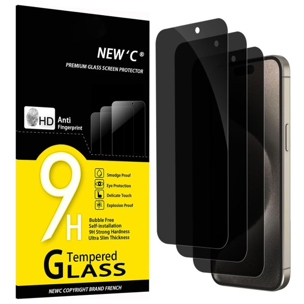 Protection d'écran Verre trempé iPhone 15 Pro Max / iPhone 15 Plus