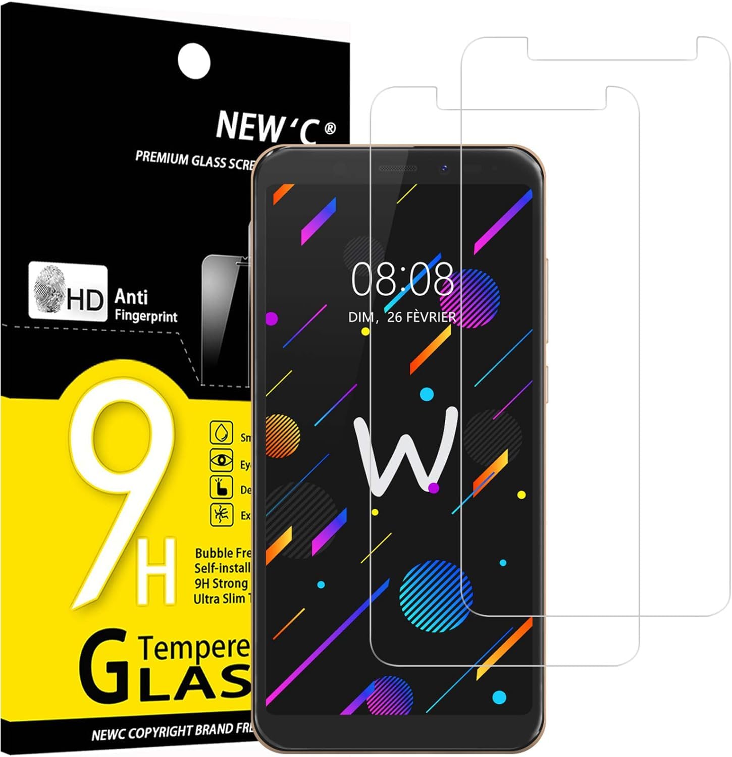 61HEGJX49BL.jpg Protection d'écran Verre trempé Wiko View