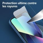 Protection d'écran Verre trempé iPhone 14 / iPhone 13 / iPhone 13 Pro - PT04