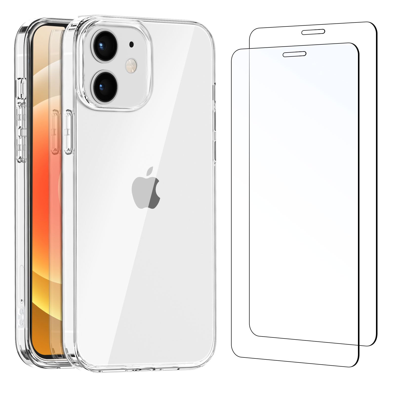 61KPUWwJqML.jpg Protection d'écran Verre trempé iPhone 12 Mini