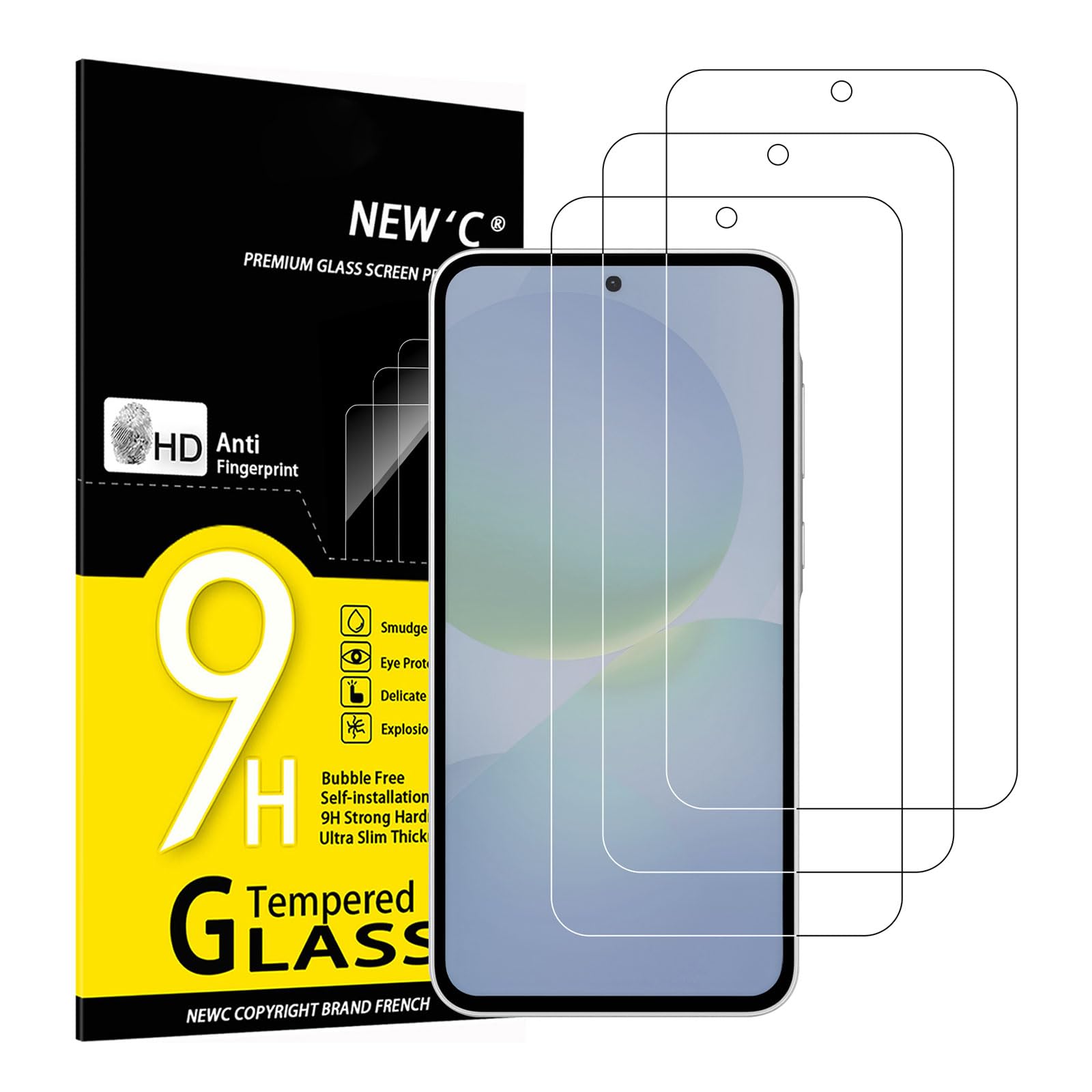 61N8DOhlpYL.jpg Protection d'écran Verre trempé Galaxy A37 5G