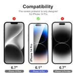 Protection d'écran Verre trempé iPhone 14 Pro - PT01