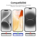 Protection d'écran Verre trempé iPhone 14 Pro - PT01