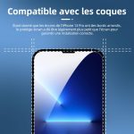 Protection d'écran Verre trempé iPhone 13 Pro - PT05