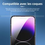 Protection d'écran Verre trempé iPhone 14 Pro Max - PT05