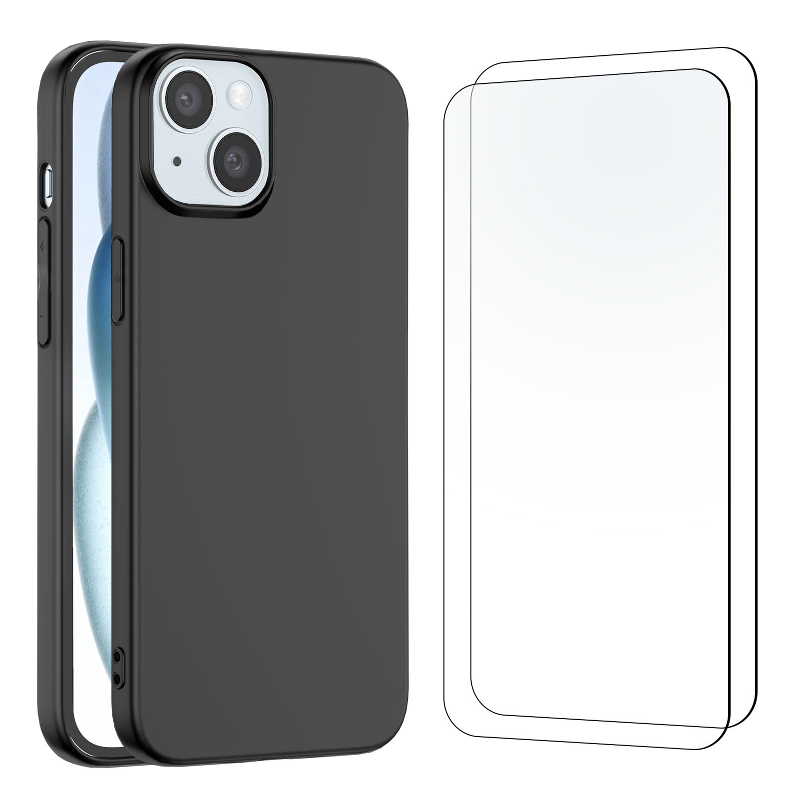 61Saf5REg3L.jpg Protection d'écran Verre trempé iPhone 15