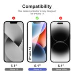 Protection d'écran Verre trempé iPhone 14 - PT01