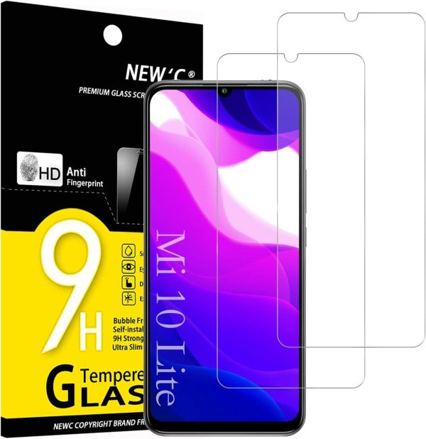 Protection d'écran Verre trempé Mi 10 Lite