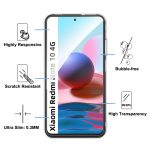Protection d'écran Verre trempé Redmi Note 10 4G - PT01