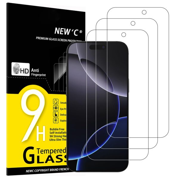 Protection d'écran Verre trempé iPhone 16 Pro Max