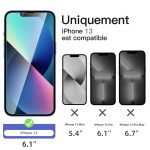 Protection d'écran Verre trempé iPhone 13 - PT01