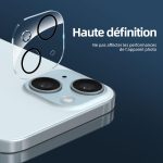 Protection d'écran Verre trempé iPhone 15 Plus - PT02