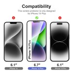 Protection d'écran Verre trempé iPhone 14 Plus - PT01