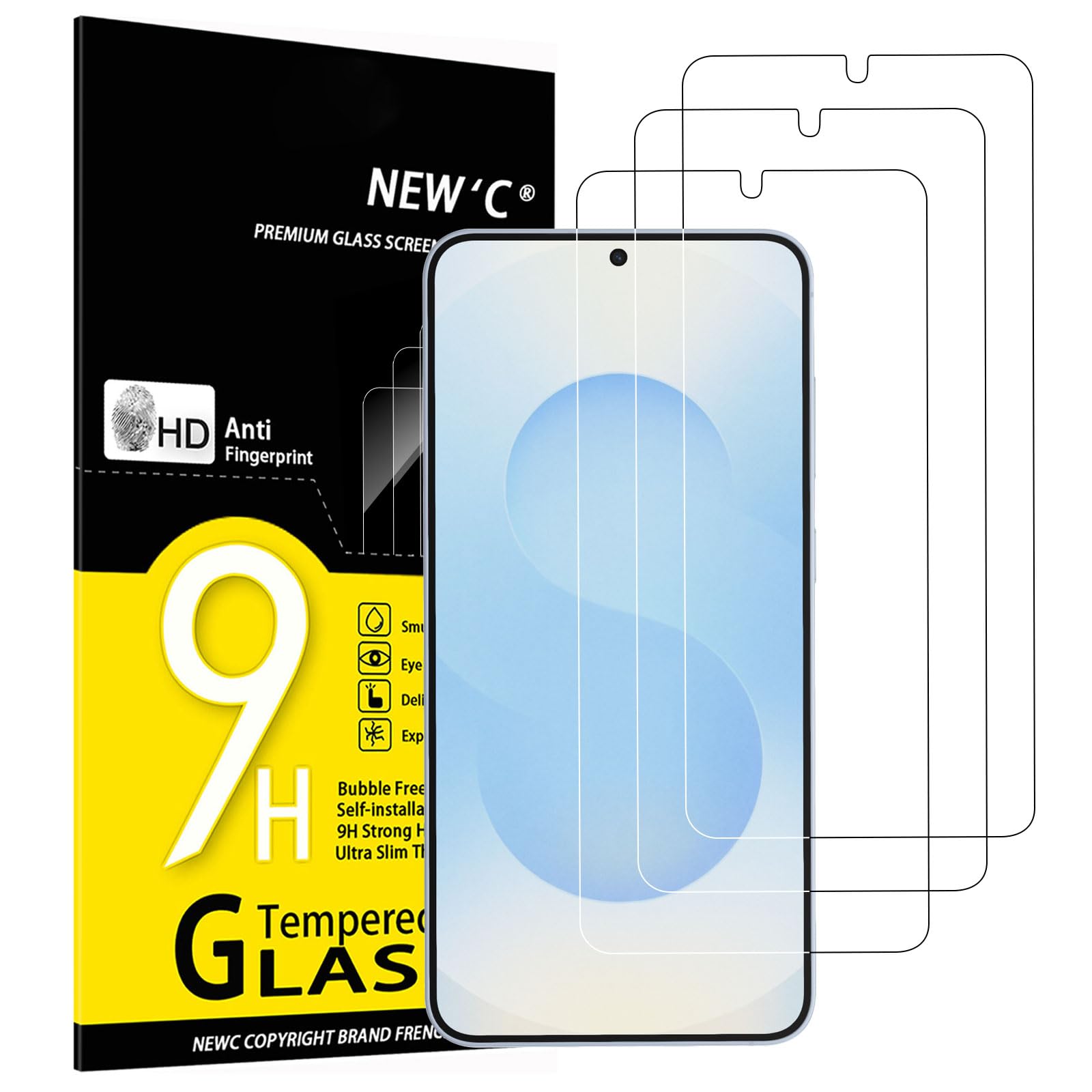 61lW3SjBtUL.jpg Protection d'écran Verre trempé Galaxy S25 Plus / Galaxy S25+ / Galaxy S25 Edge