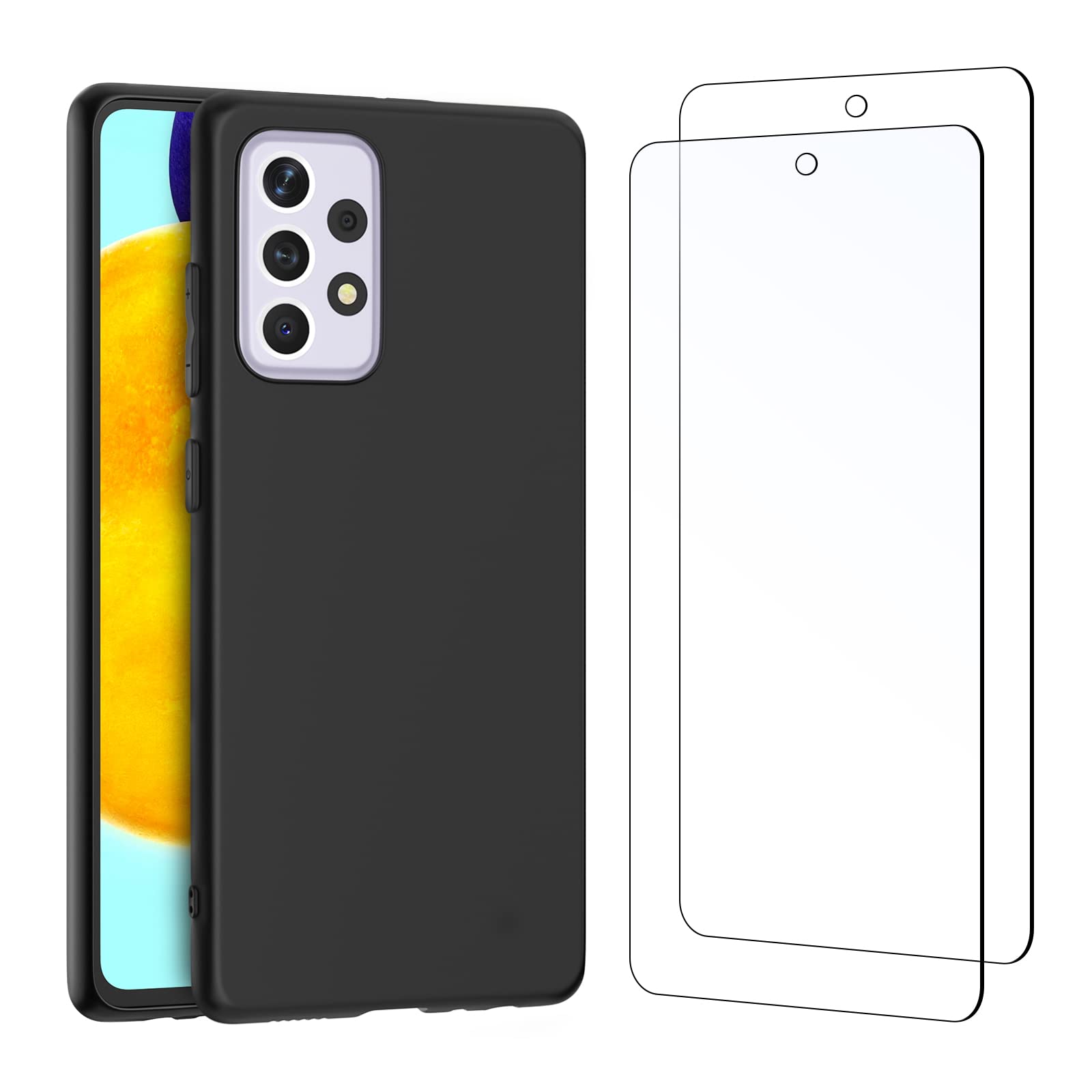 61nrwh5DRcL.jpg Autre Verre trempé Galaxy A52 5G / Galaxy A52s 5G