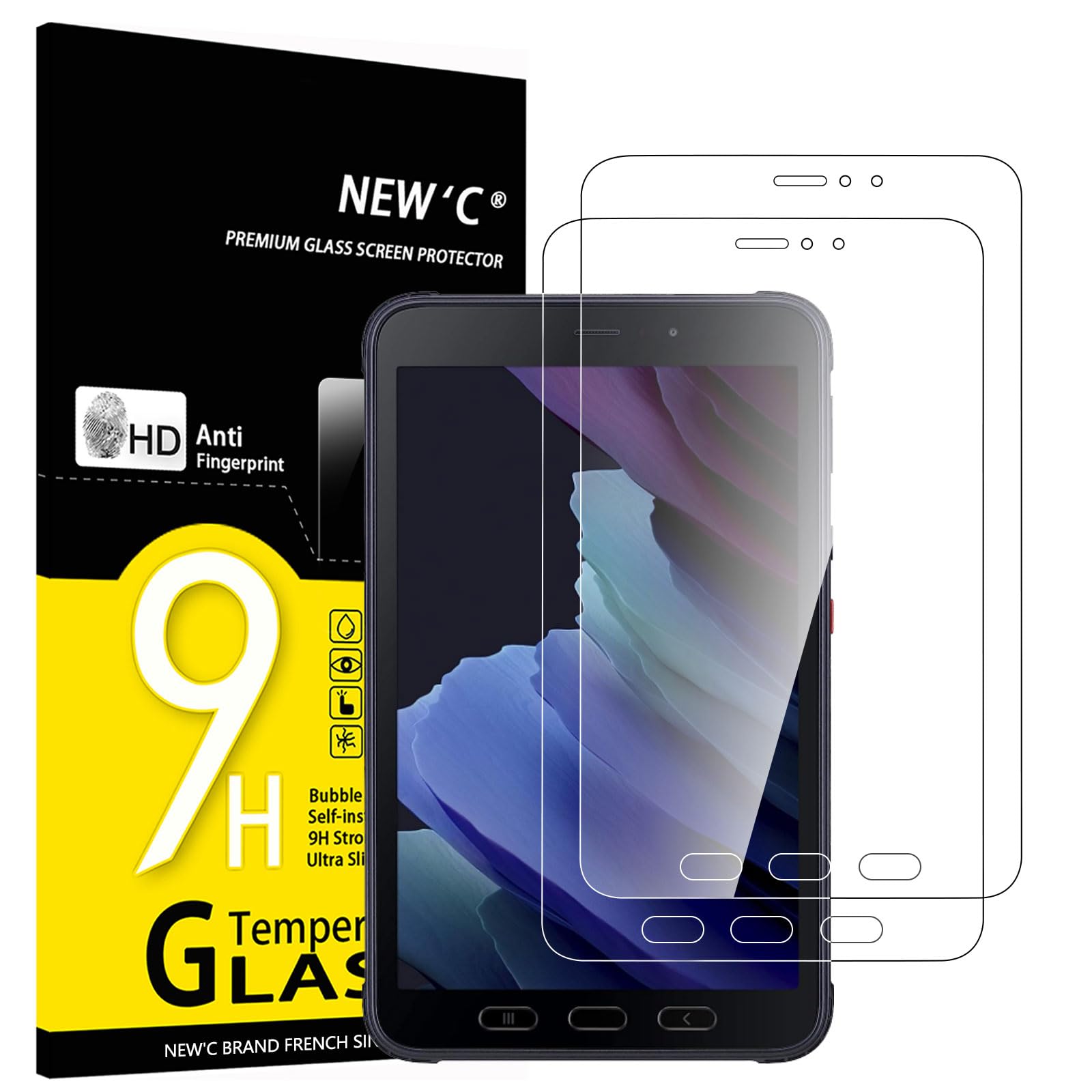 61o6bkO1lBL.jpg Protection d'écran Verre trempé Galaxy Tab Active3