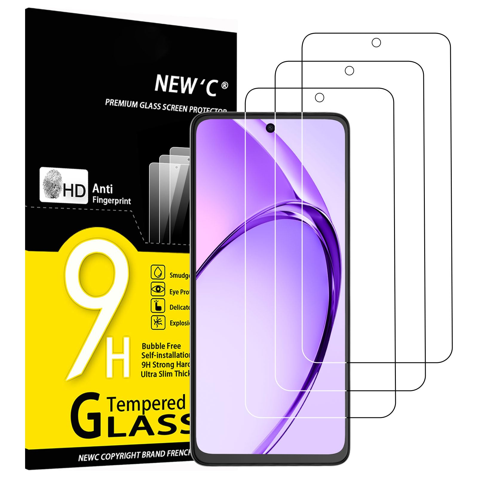 711fmMuf9L.jpg Protection d'écran Verre trempé OPPO A40 / OPPO A5 Pro 5G