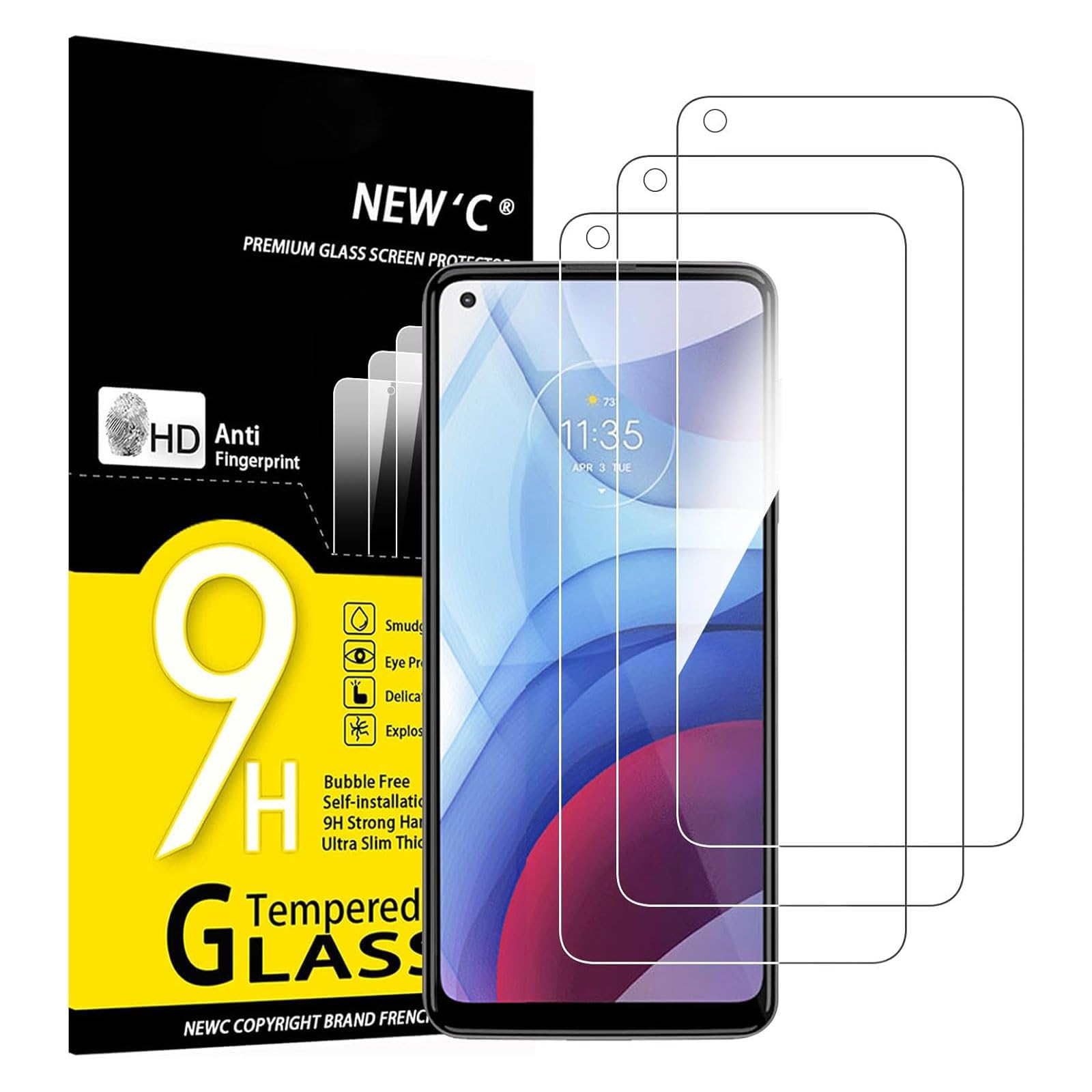 7134D1dJQcL.jpg Protection d'écran Verre trempé Moto G Power (2021)