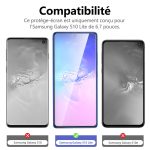 Protection d'écran Verre trempé Galaxy S10 Lite - PT01