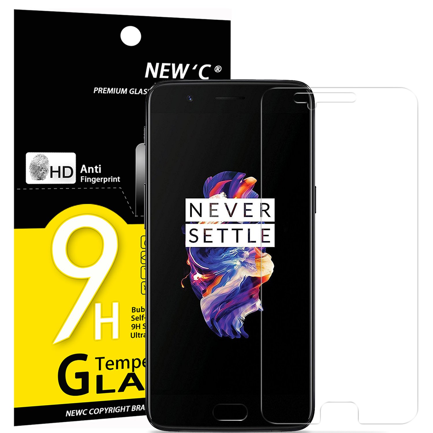 716H3xaBd6L.jpg Protection d'écran Verre trempé OnePlus 5