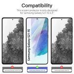 Protection d'écran Verre trempé Galaxy S21 FE 5G - PT01