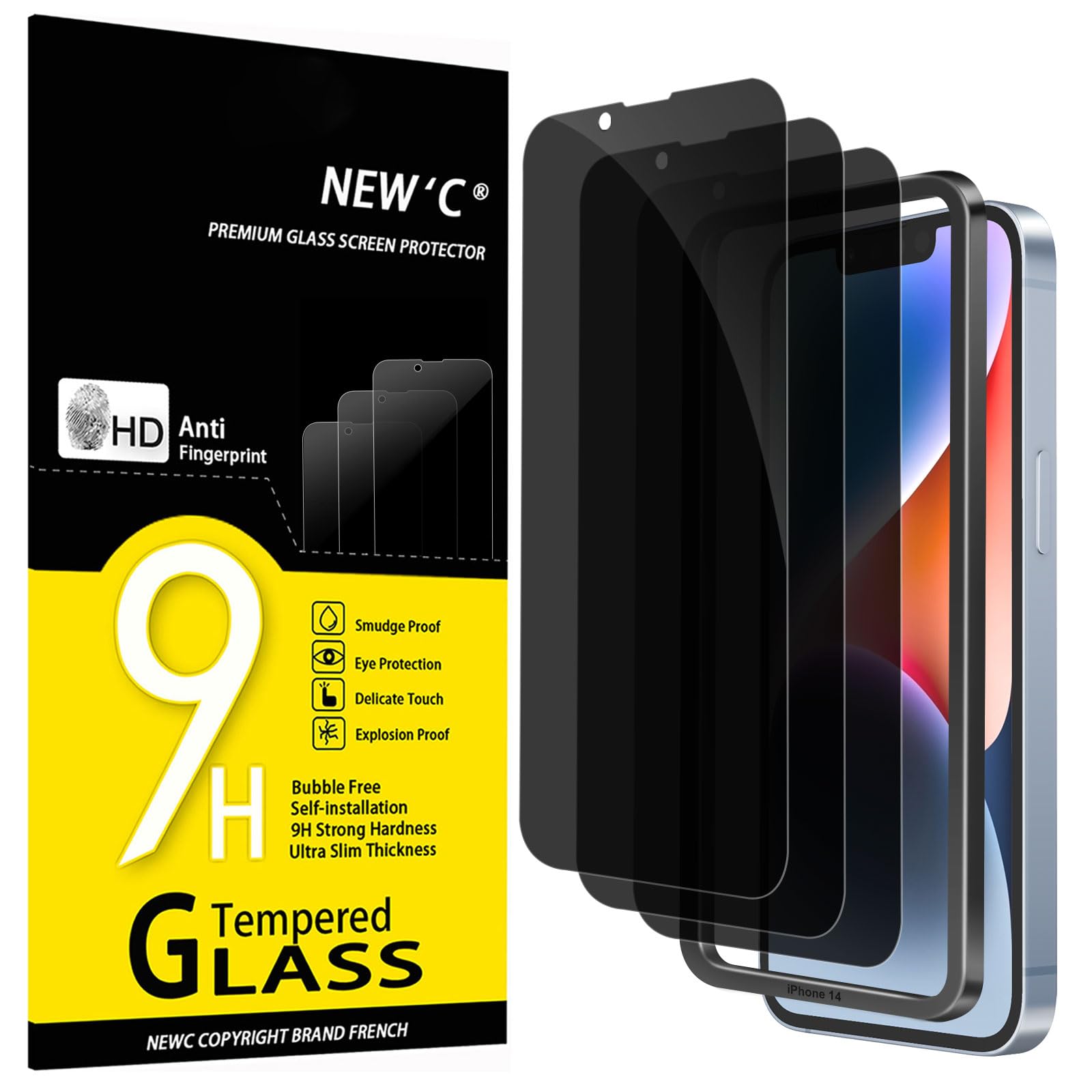 71750KraftL.jpg Protection d'écran Verre trempé iPhone 16e / iPhone 14 / iPhone 13