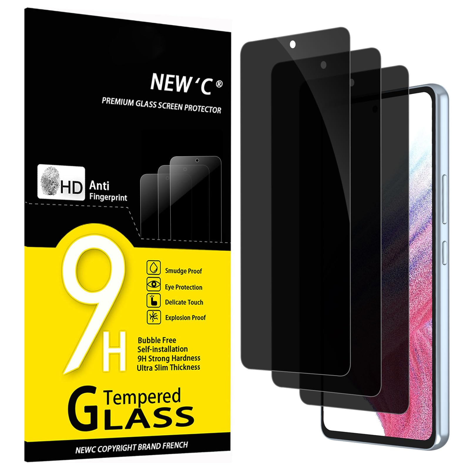 717QOyF3cFL.jpg Protection d'écran Verre trempé Galaxy A53 5G