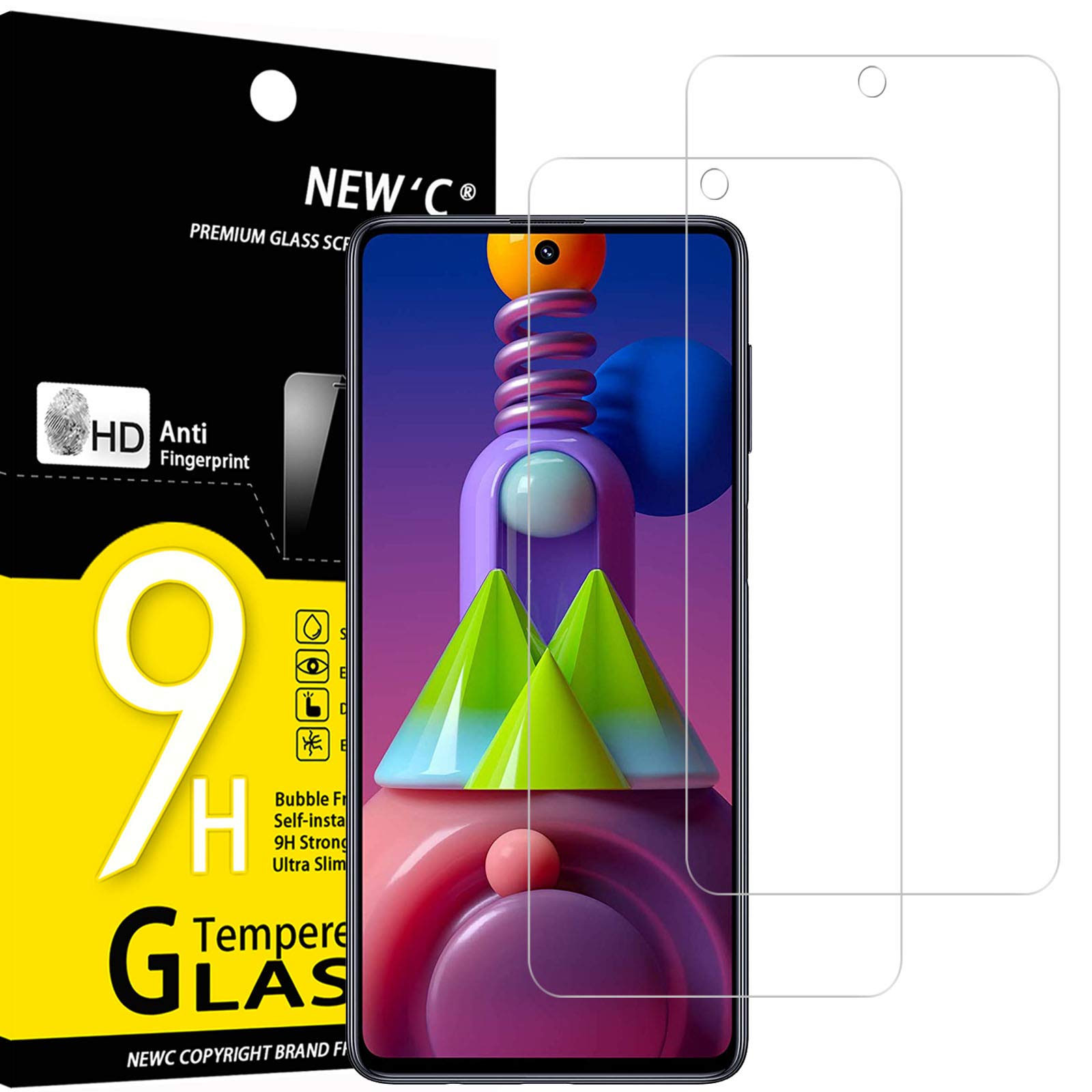 718S5Be5gZL.jpg Protection d'écran Verre trempé Galaxy M51