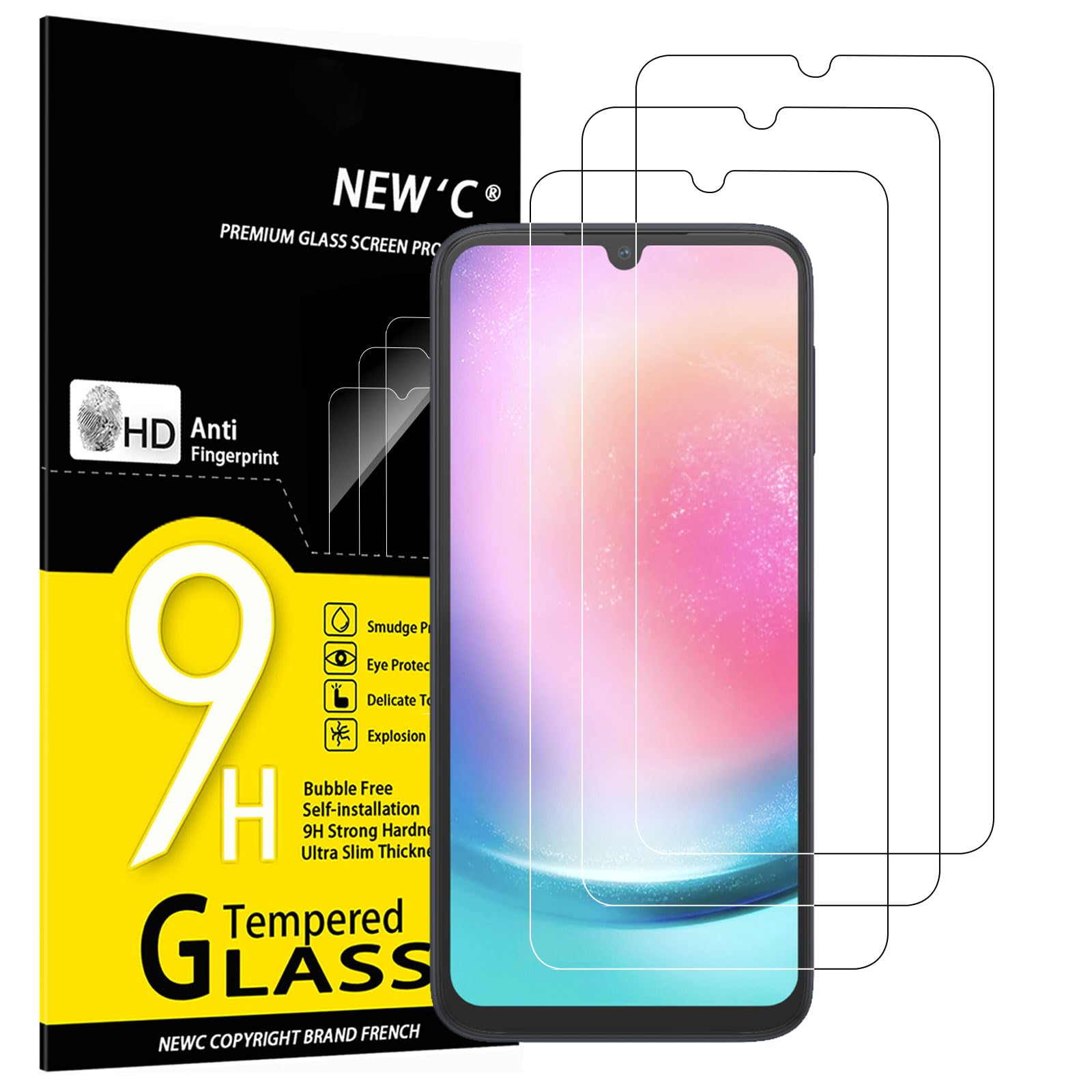 71B5sMiVM3L.jpg Protection d'écran Verre trempé Galaxy A24 4G