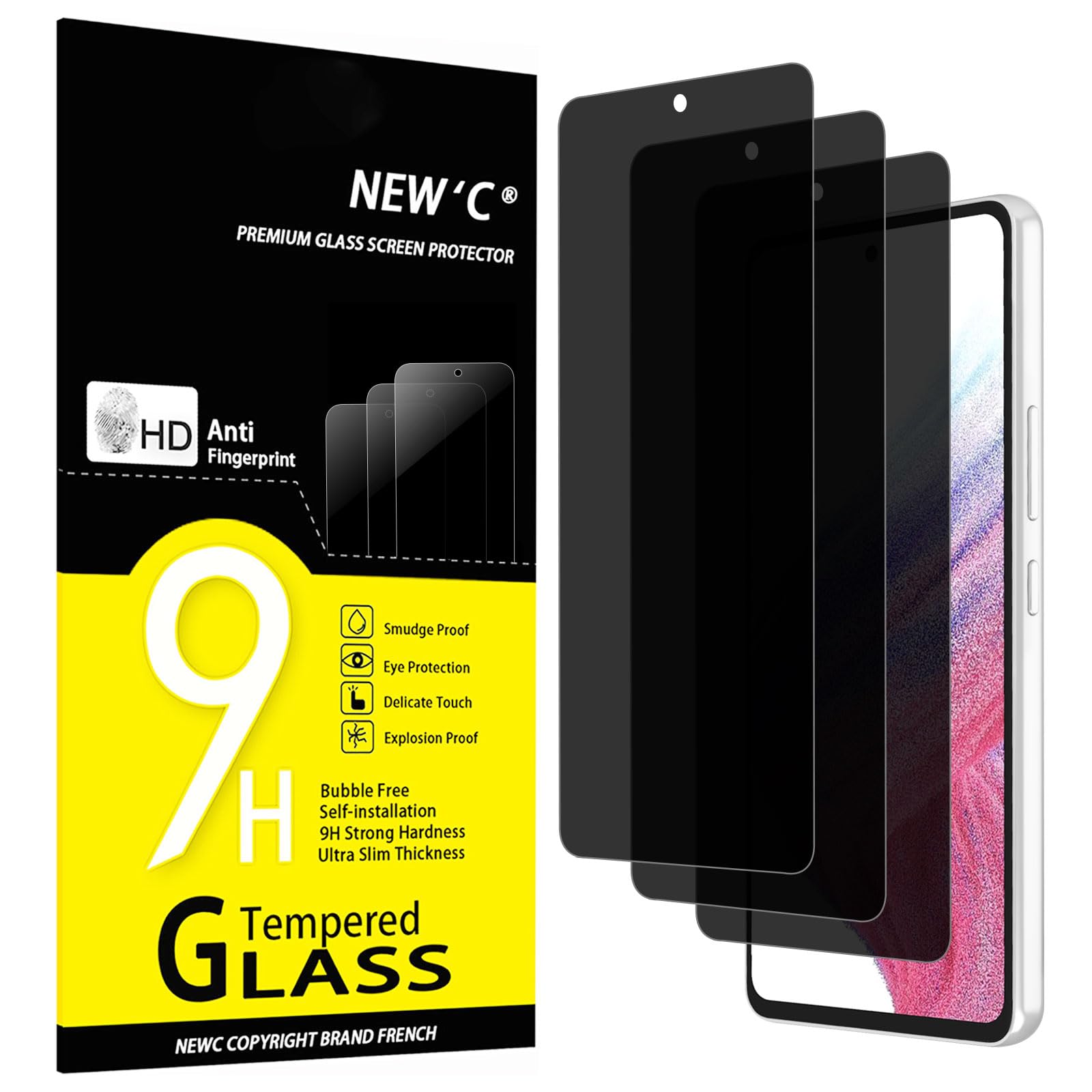71BIolMLLLL.jpg Protection d'écran Verre trempé Galaxy A53 5G