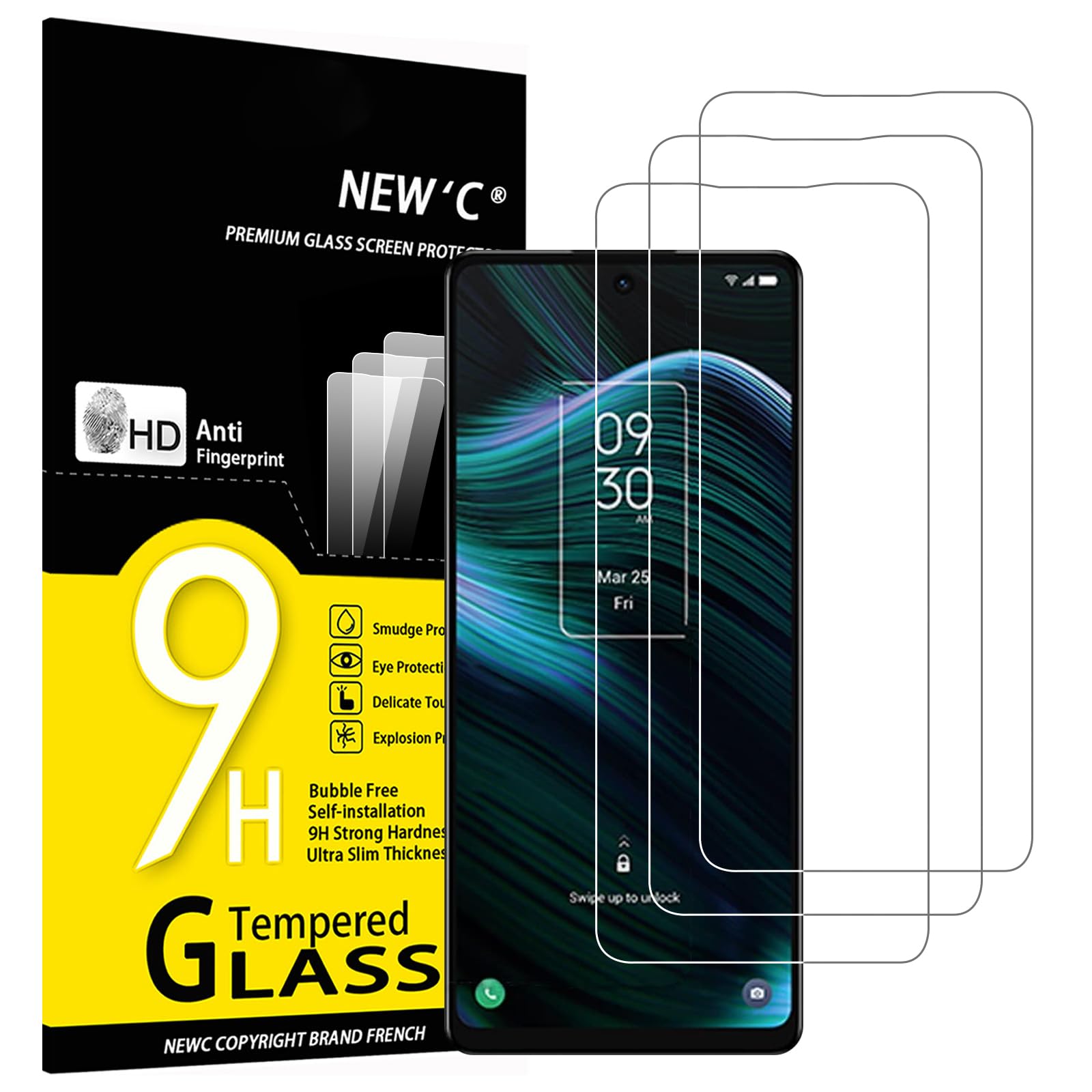 71CEllAxemL.jpg Protection d'écran Verre trempé TCL Stylus