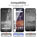 Protection d'écran Verre trempé Nokia 3 V - PT01