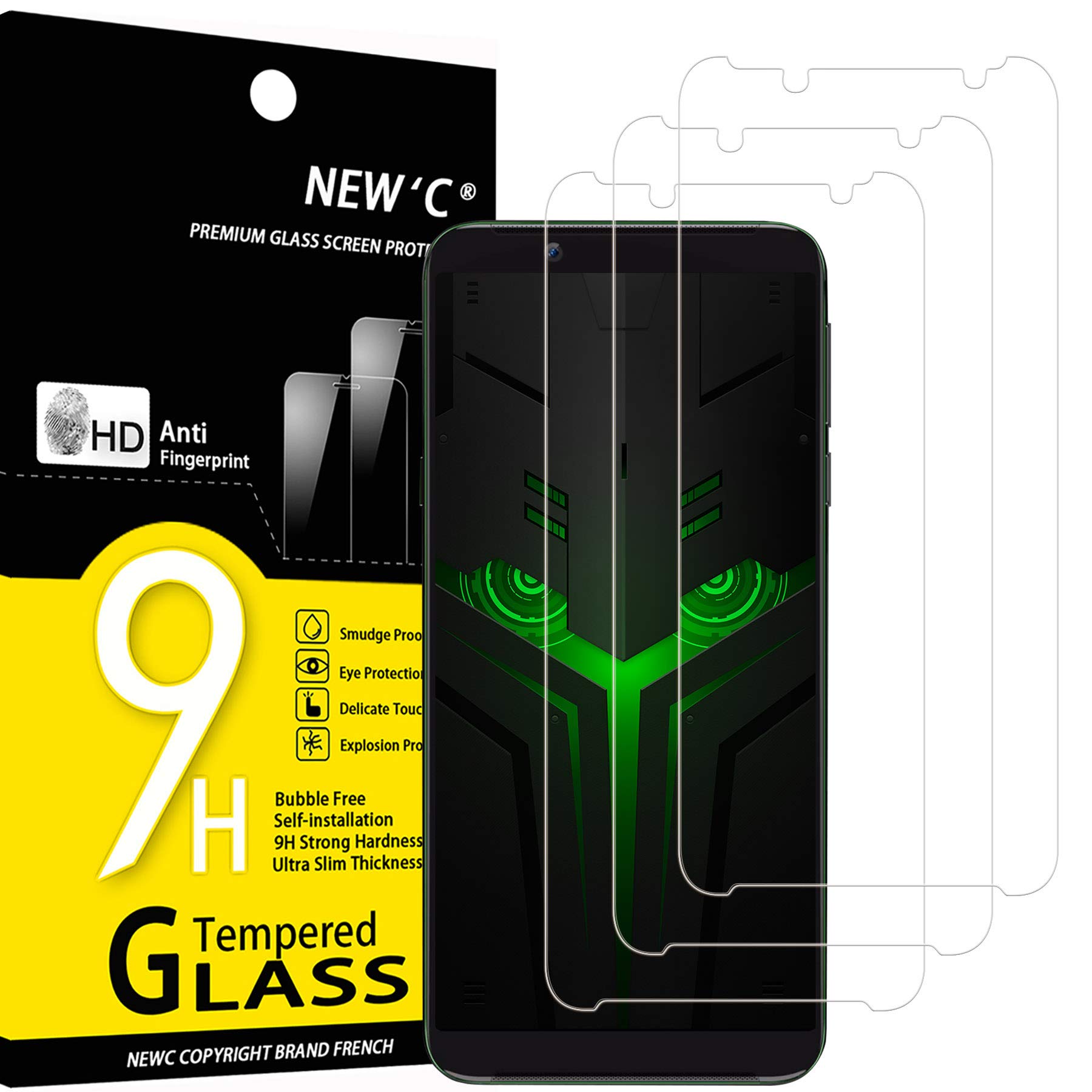 71EDzSK5OAL.jpg Protection d'écran Verre trempé Xiaomi Black Shark Helo
