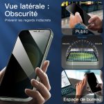 Protection d'écran Verre trempé iPhone 12 Mini - PT05