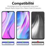 Protection d'écran Verre trempé Redmi Note 8 Pro / Redmi 9 - PT01