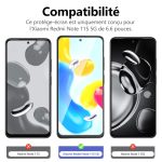 Protection d'écran Verre trempé Redmi Note 11S 5G - PT01